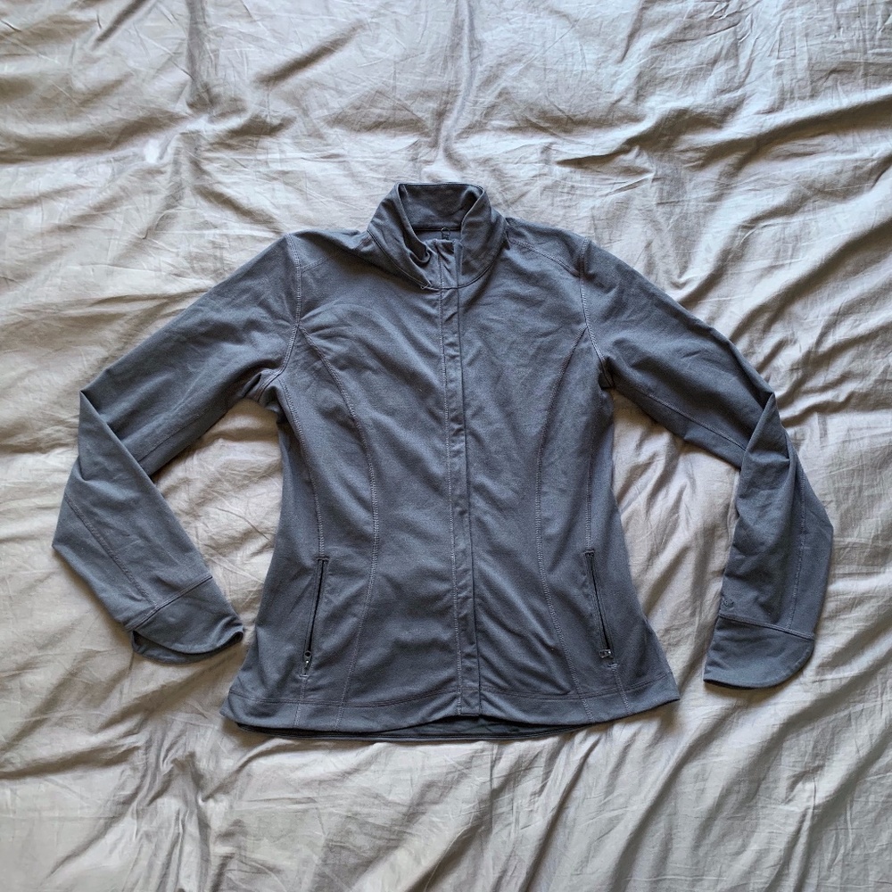 Reebok Yoga Jacket, Medium, Dark Grey